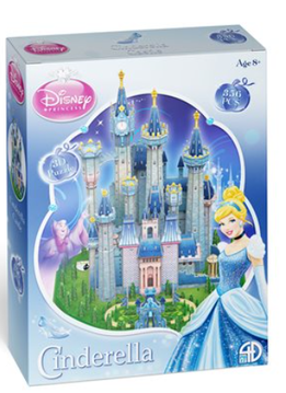 3D Puzzle: Disney Cinderella Castle 356 pcs