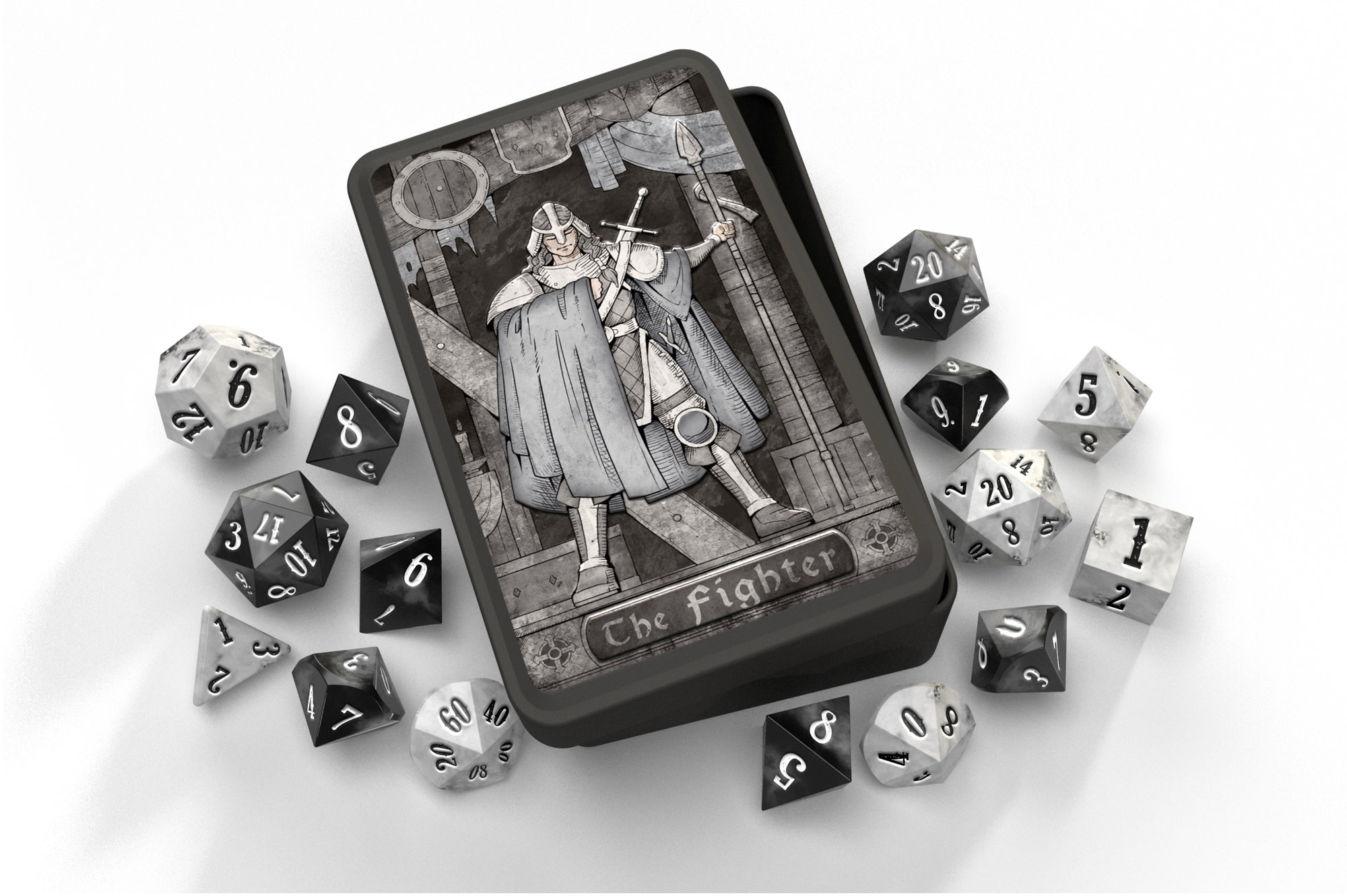 BNG Dice Set: Fighter