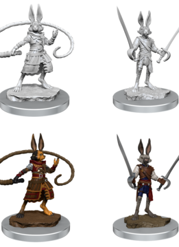 D&D Nolzur's Marvelous Unpainted Miniatures: Wave 17: Harengon Rogues