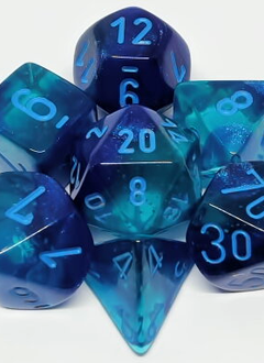 26463 Gemini 7-Die Set Blue-Blue/Lt Blue Luminary