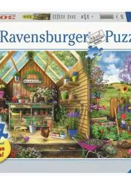 Vue sur l'abri de jardin 300pc