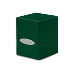 Deck Box: Hi-Gloss Emerald Satin Cube
