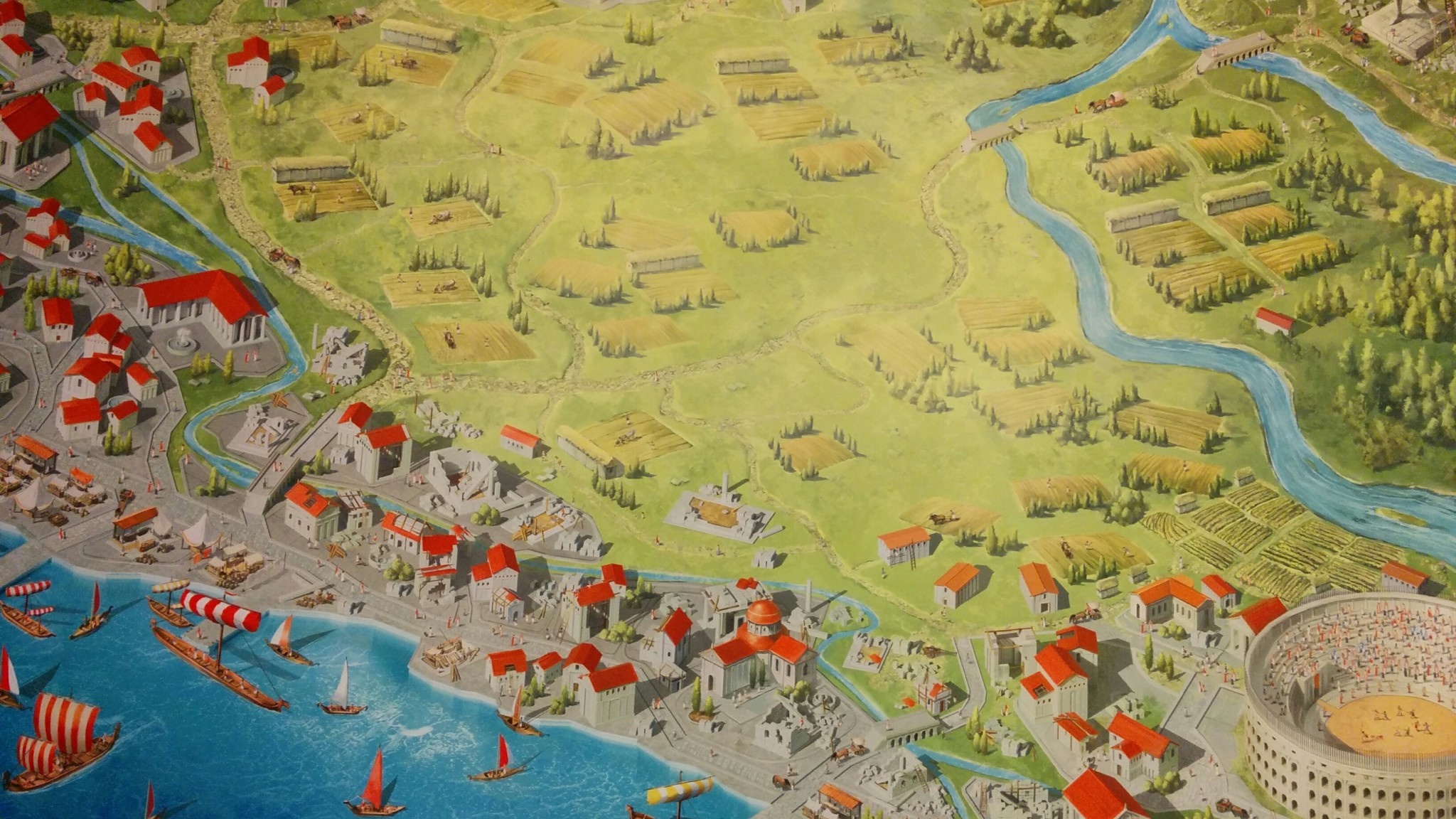 Foundations of Rome: Playmat 36x60'' + Carrying Case