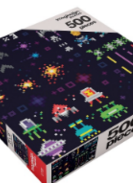Puzzle: Jeux Vidéo Space Invaders 500 pc