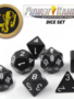 Power Ranger RPG Dice Set: Black