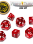 Power Ranger RPG Dice Set: Red