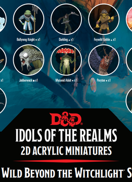 DnD Idols 2D Minis: Beyond Witchlight Set 1