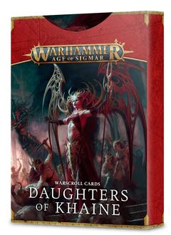 Warscroll Cards: Daughters Of Khaine (FR)