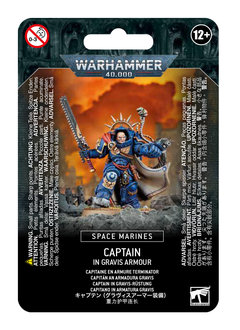 Space Marines Captain in Gravis Armour