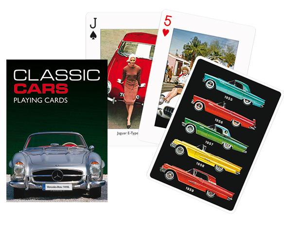 Jeu de cartes: Classic Cars