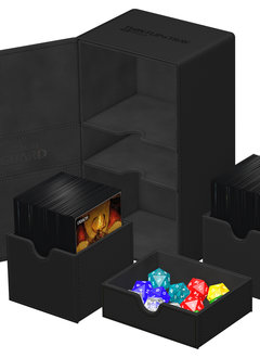UG Deck Case: Twin Flip'n'Tray 200+ Monocolor Black