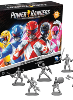 Power Ranger RPG Hero Miniature Set 1