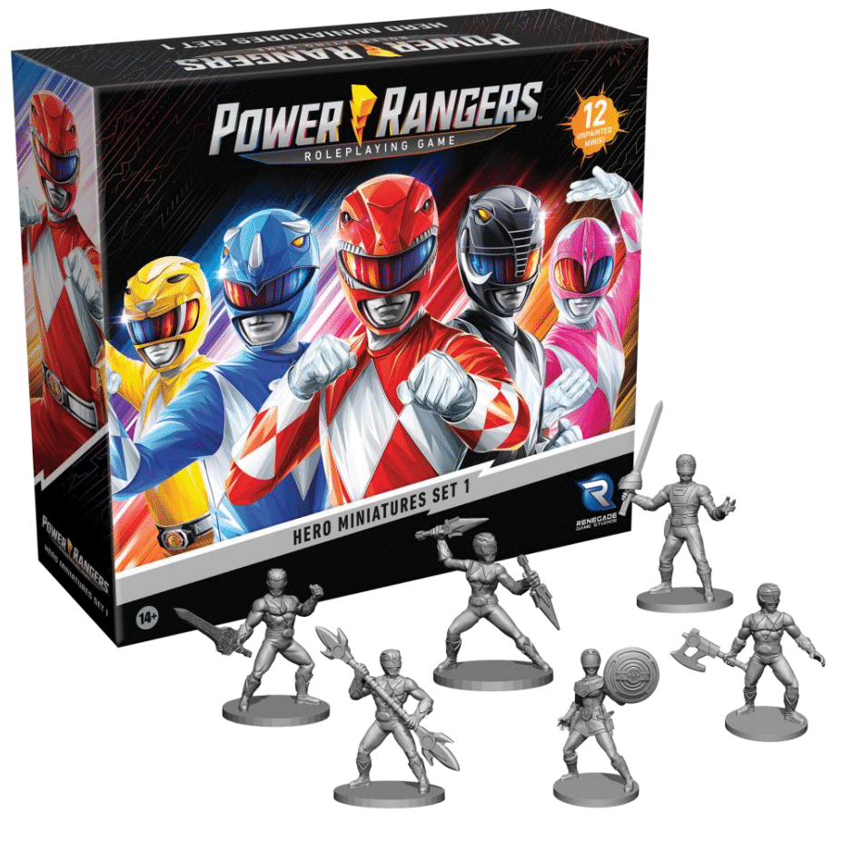 Renegade Game Studios Power Ranger RPG Hero Miniature Set 1 - Le Griffon