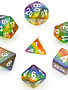 Translucent Rainbow RPG Dice Set