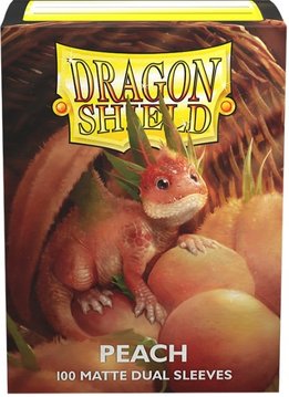 Dragon Shield Dual Sleeve Peach