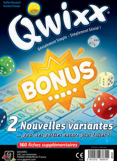 Qwixx Bonus (Block 160 fiches) (FR)
