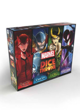 Marvel Dice Throne: 4-Hero Scarlet/Thor/Loki/Spiderman (EN)