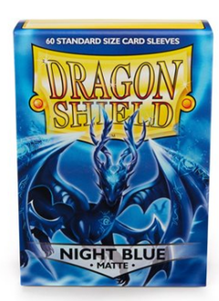 Dragon Shield Matte Night Blue Sleeves (60)