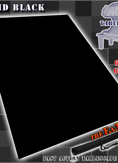 F.A.T. Mats: Solid Black 6x4'