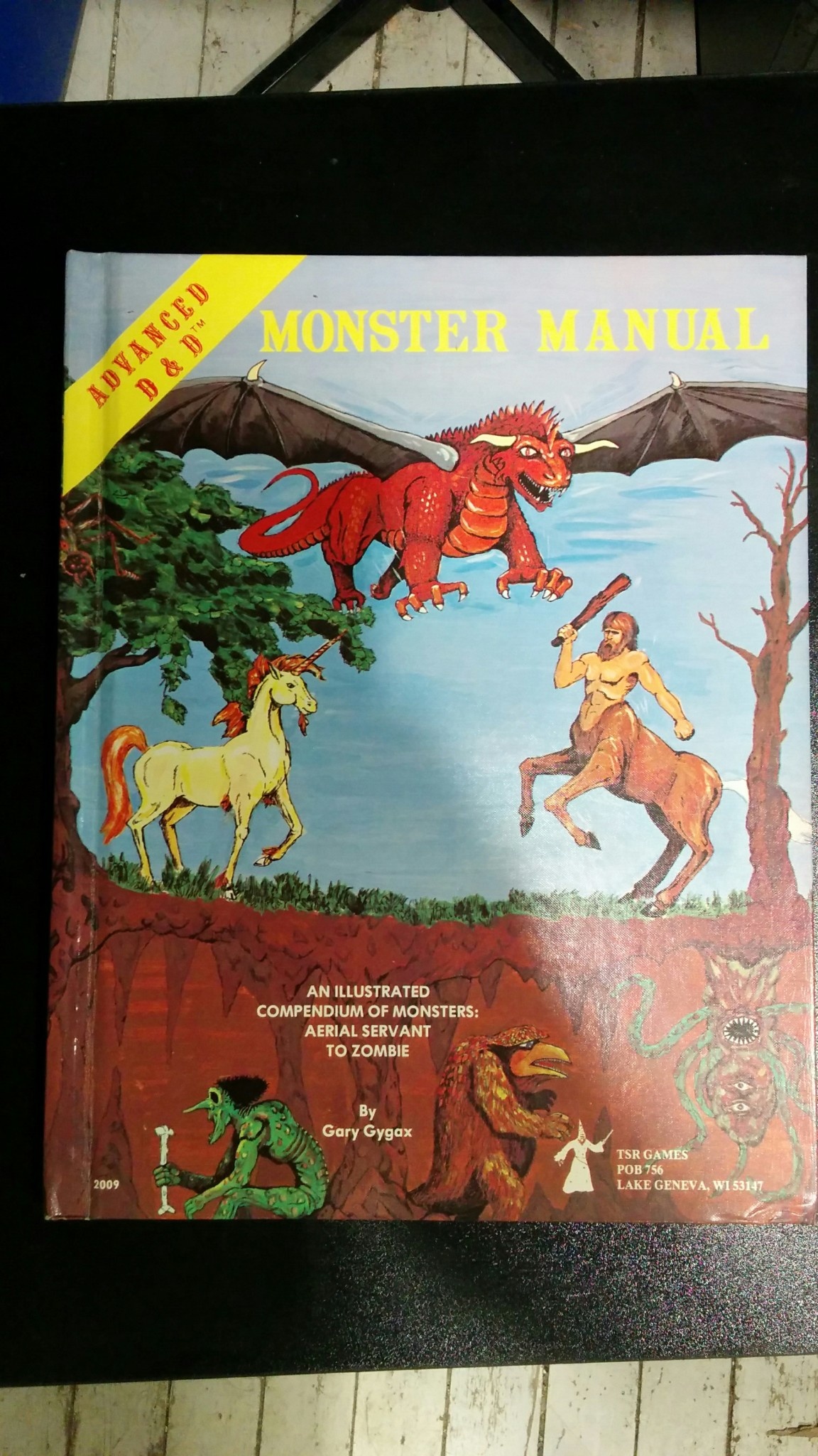 Advanced DnD: Monster Manual (HC) *USAGÉ*