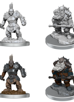 DnD Unpainted Mini WV18: Duergar Fighters