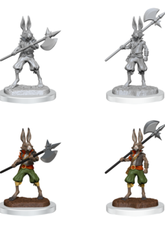 D&D Unpainted Mini WV18: Harengon Brigands