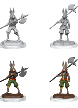 D&D Unpainted Mini WV18: Harengon Brigands