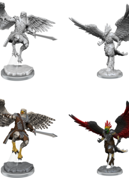 DnD Unpainted Mini WV18: Aarakocra Paladin