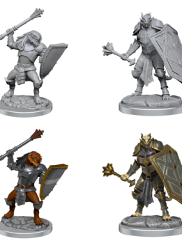 DnD Unpainted Mini WV18: Dragonborn Clerics