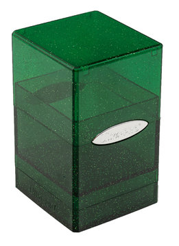 UP Deck Box: Satin Tower - Glitter Green