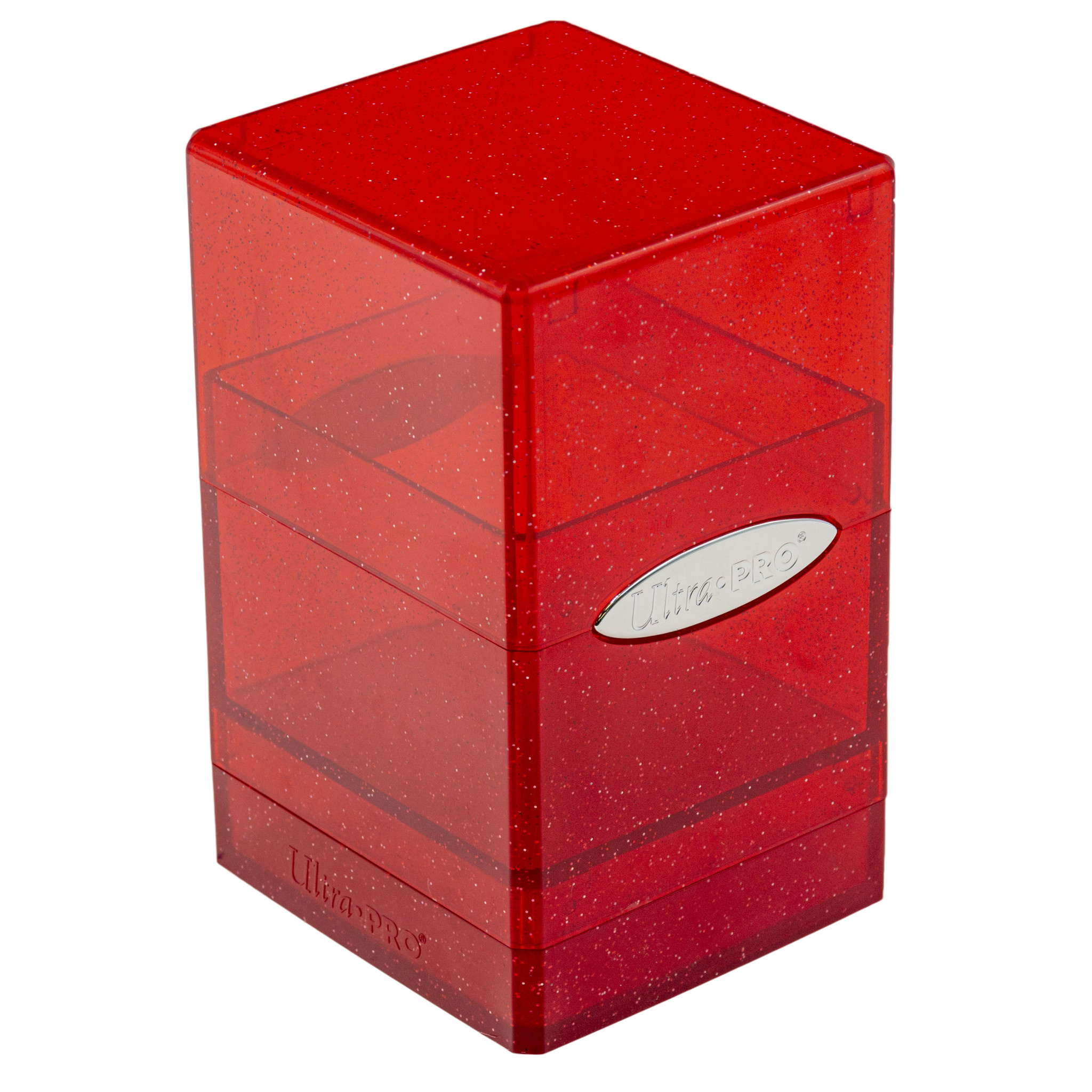 UP Deck Box: Satin Tower - Glitter Red