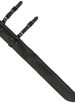 Fine Blade Scabbard (long-black)