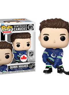 Pop! #91 NHL Canucks Quinn Hughes (Home Blue)