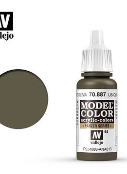 Vallejo: Model Color Matt US Olive Drab (17ML)