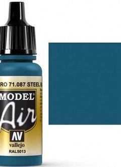 Vallejo: Model Air Steel Blue (17ML)