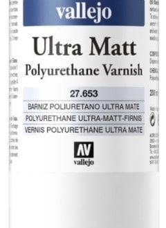 Vallejo: Ultra Matt Polyurethane Varnish (200 ml)
