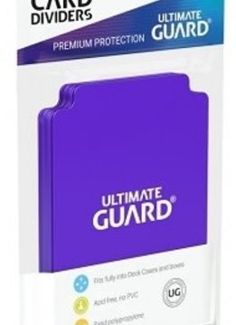 UG  Card Dividers: Purple (10)