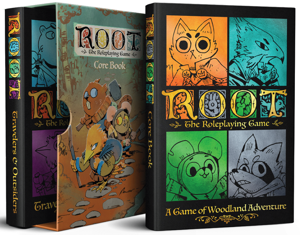 Leder Games Root: The Tabletop RPG Core Rulebook DELUXE EDITION (HC ...