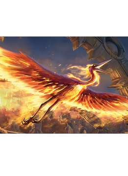 UP Playmat: Sunstreak Phoenix - MTG Innistrad: Midnight Hunt