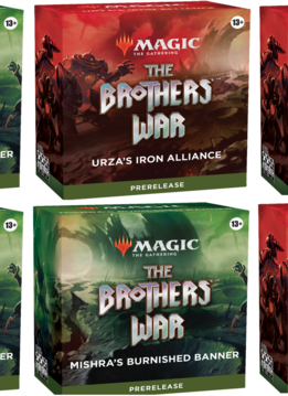 MTG The Brothers' War Prerelease à la maison x6