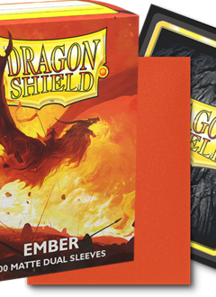 Dragon Shield Sleeves: Dual Matte Ember (100)