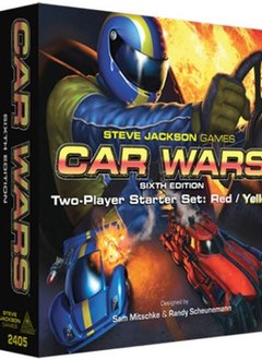 Cars Wars 6th Edition: 2 Players Starter Set Red/Yellow