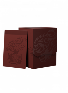 Dragon Shield Deck Shell Blood Red/Black Revised