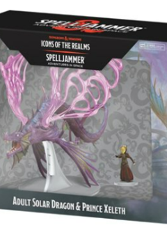 D&D: Spelljammer Adventures in Space Adult Solar Dragon & Prince Xeleth