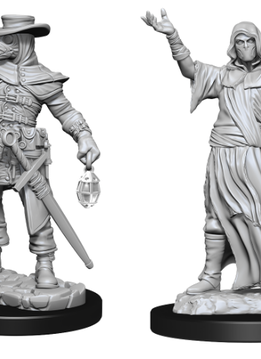 Wizkids Unpainted: Plague Doctor & Cultist (WV15)