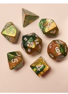 26425 Gemini 7-Die Set Gold-Green/White