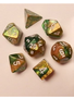 26425 Gemini 7-Die Set Gold-Green/White