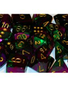 26434 Gemini 7-Die Set Green-Purple/Gold