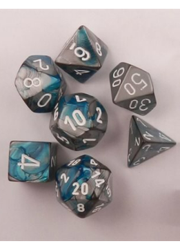 26456 Gemini 7-Die Set Steel-Teal/White