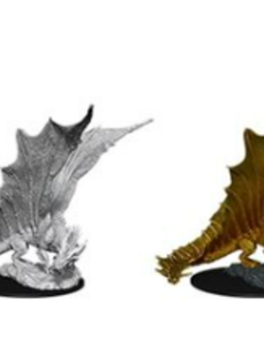 D&D NMM Unpainted: Wave 11: Young Gold Dragon